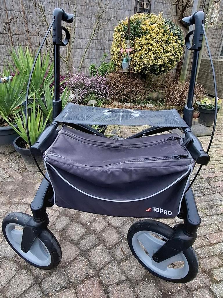Rollator Topro Olympos, Ophalen