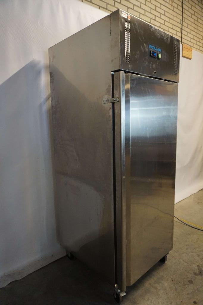 Polar horeca rvs vriezer vrieskast, Gebruikt, Niet ingevuld, Koelen en Vriezen, Niet ingevuld