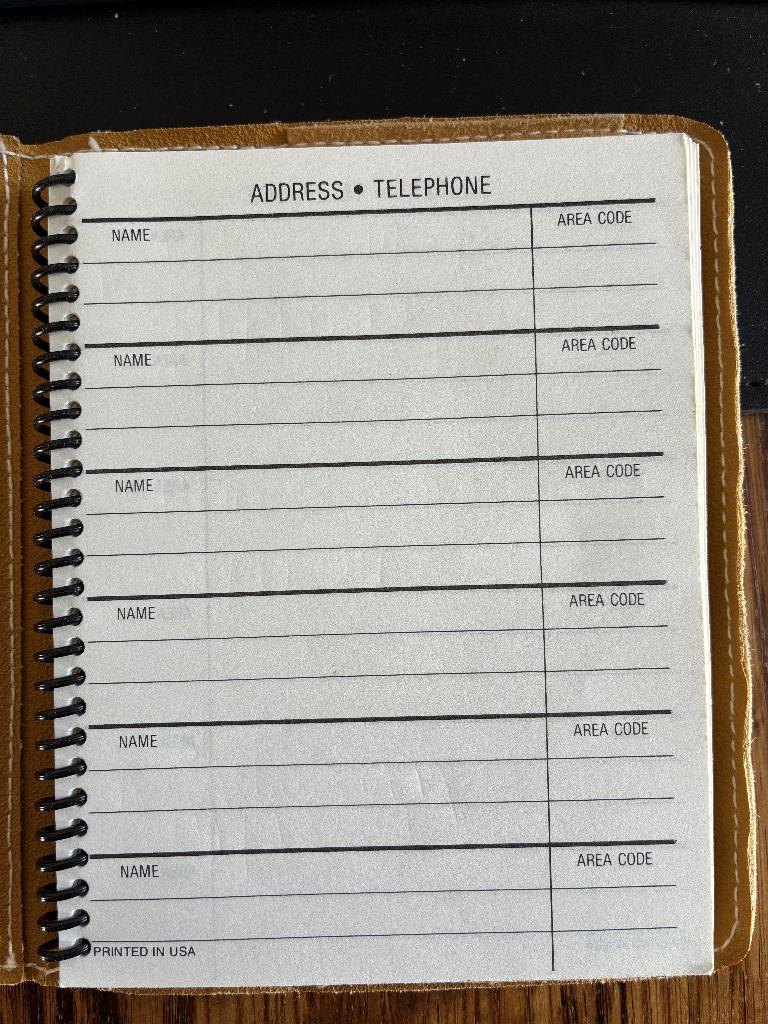 Vintage telefoonboekje uit Calgary Canada, Verzenden, Zo goed als nieuw