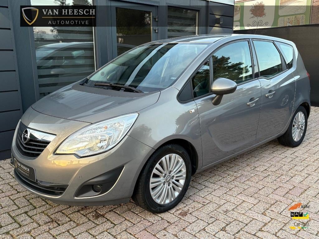 3 x Opel Meriva 1.4 Business+ | Bouwjaar 2011 - 2014 - 2017, Auto diversen, Schadeauto's, Ophalen, Handgeschakeld, Zilver of Grijs
