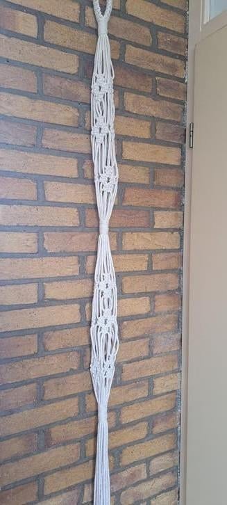 Dubbele plantenhanger macramé, Ophalen of Verzenden