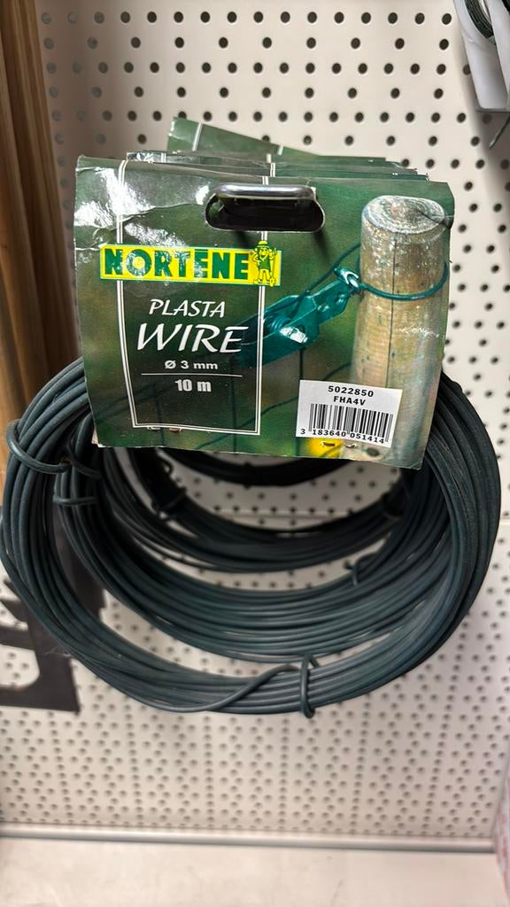 Nortene Plastic spandraad 10 meter, Ophalen of Verzenden, Nieuw