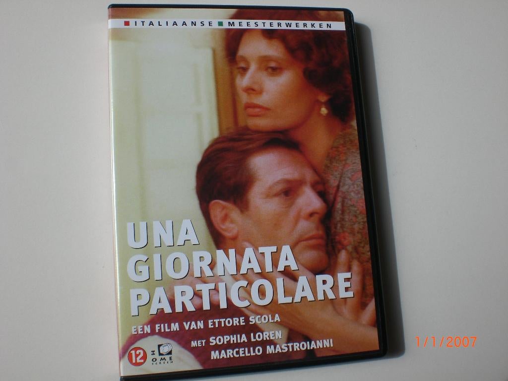 dvd Una Giornata Particolare Sophia Loren Marcello Mastroian, 1960 tot 1980, Drama, Ophalen of Verzenden, Zo goed als nieuw
