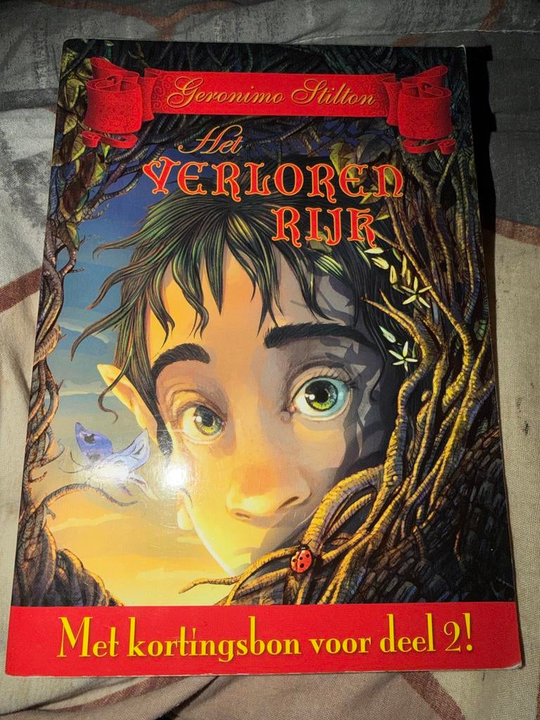 NK1.  Geronimo Stilton - 1 Het Verloren Rijk, Ophalen of Verzenden, Zo goed als nieuw, Geronimo Stilton