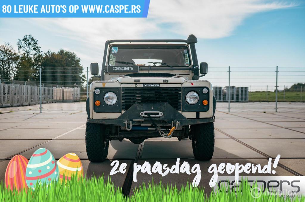 Land Rover Defender Tdi 90" Soft Top, Auto's, Bestelauto's, Euro 2, 86 pk, 2495 cc, Beige