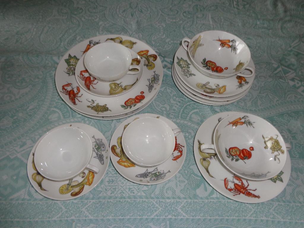 Antiek K&A Krautheim Selb Bavaria serviesdelen, Ophalen of Verzenden