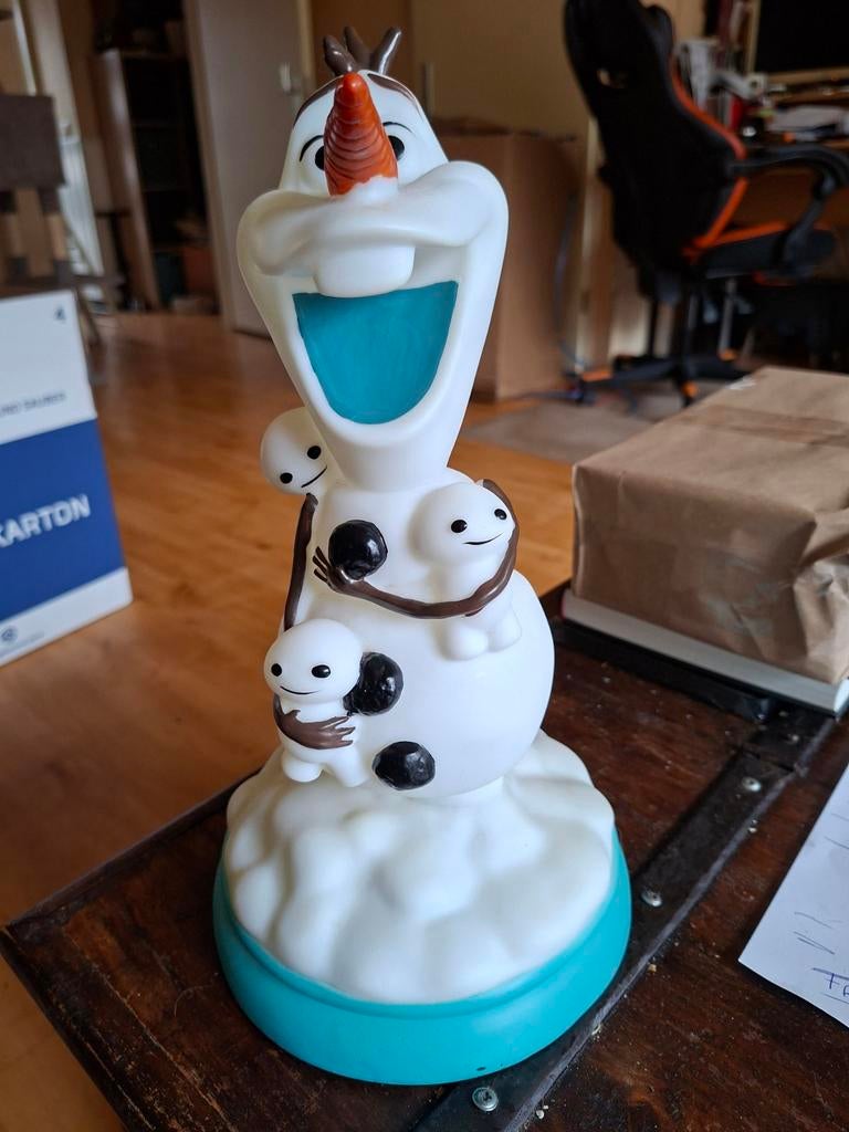 Olaf Frozen lamp Disney, Ophalen of Verzenden