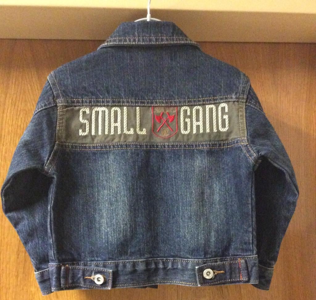 Jeans jasje, Kinderen en Baby's, Kinderkleding | Overige, Ophalen of Verzenden, Zo goed als nieuw, SMALL GANG, Jongen