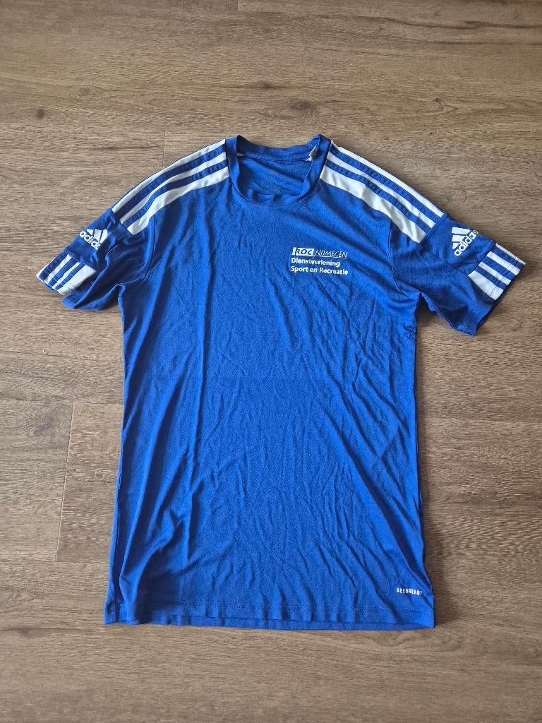 ROC Nijmegen tshirts Sport en recreatie, Maat 52/54 (L), Blauw, Ophalen of Verzenden, Zo goed als nieuw