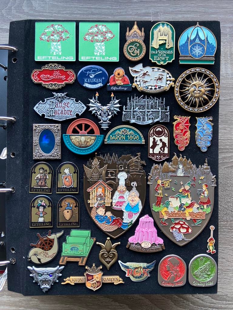 pretpark en dierentuin pins, Ophalen of Verzenden, Zo goed als nieuw, Overige onderwerpen, Speldje of Pin