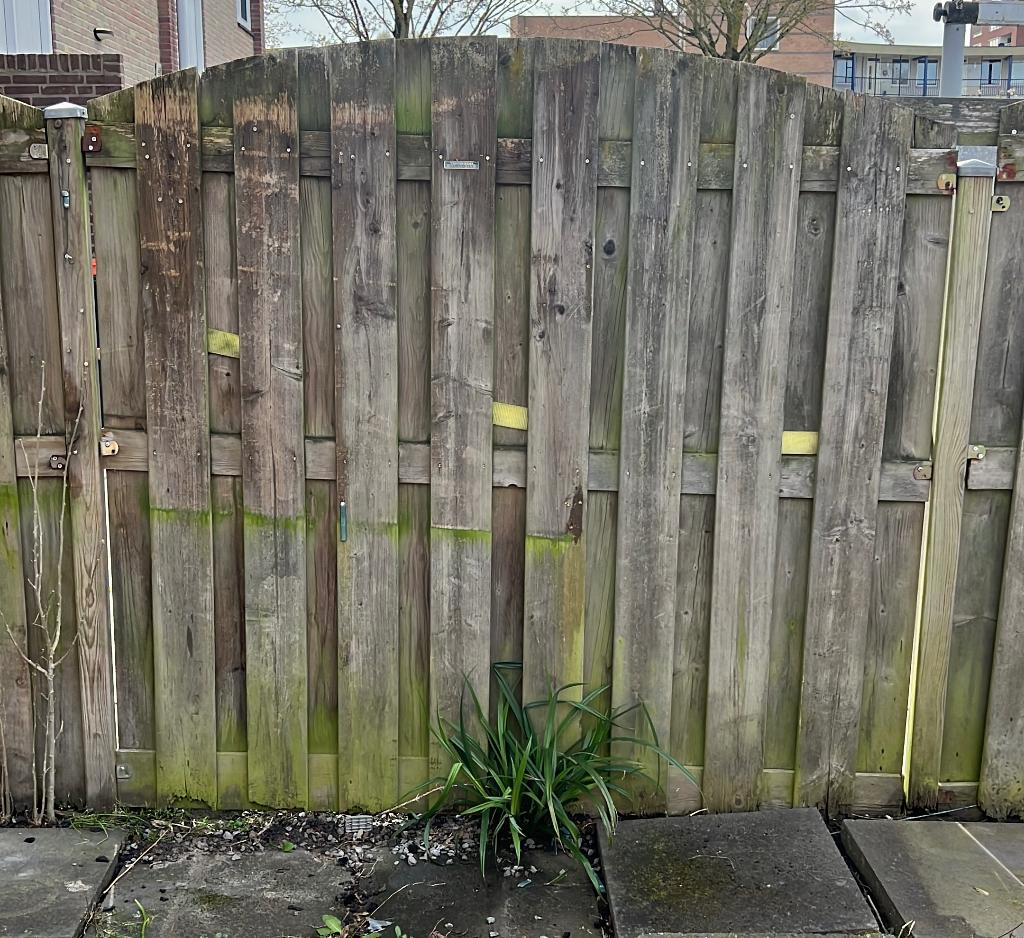 Schutting hout tuinhek 8,3meter, Tuin en Terras, 6 meter of meer, Ophalen of Verzenden, Hout, 1 tot 2 meter