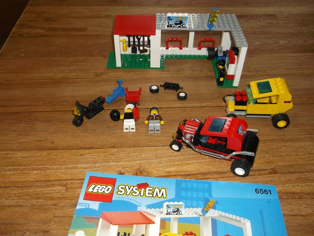 lego 6561  Hot Rod Club , Ophalen of Verzenden, Gebruikt, Complete set