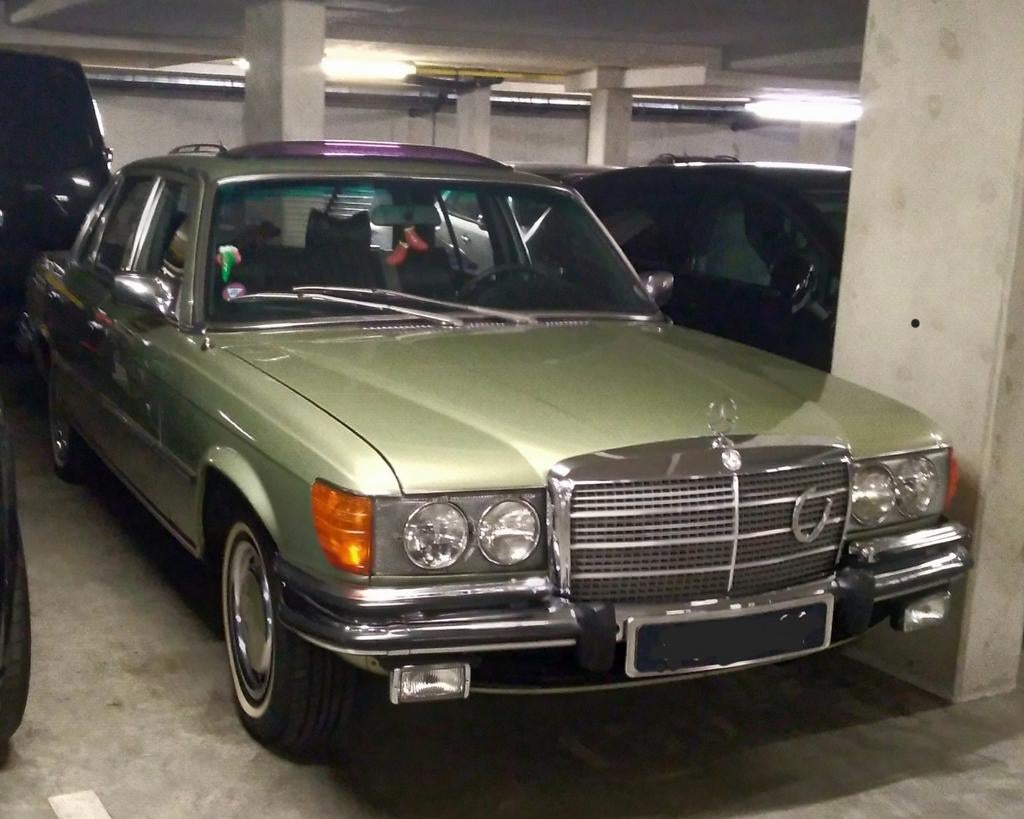 Mercedes Benz W116 350 SE 1974 LPG (GEEN INRUIL MOGELIJK), Auto's, Automaat, Achterwielaandrijving, Particulier, Sedan