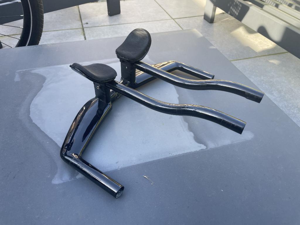 Tijdritstuur, Fietsen en Brommers, Fietsonderdelen, Gebruikt, Stuur, Aluminium, Tijdrit-/triatlonfiets, Ophalen
