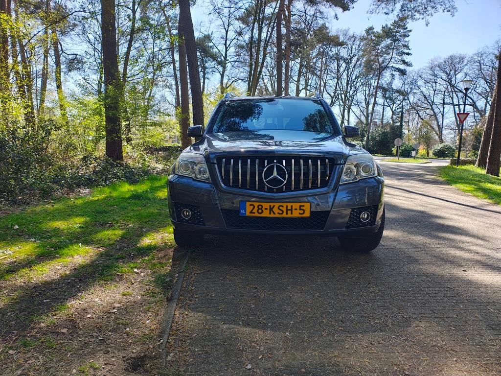 Mercedes-Benz  Glk280 4MATIC AUT 2009 Grijs, Auto's, Automaat, 1730 kg, Stof, Zwart