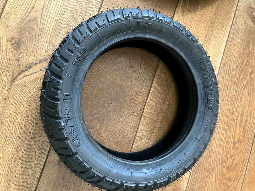 Heidenau Band 120-70-11, Fietsen en Brommers, Brommeronderdelen | Scooters, Ophalen, Zo goed als nieuw, Overige typen, Piaggio