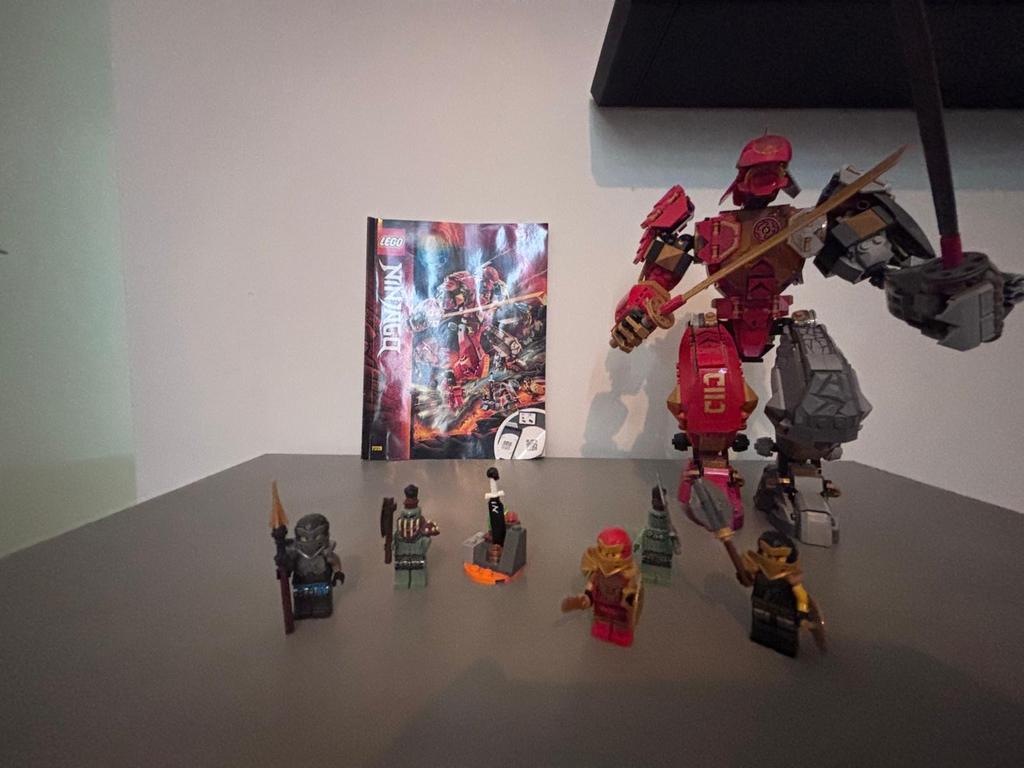 Lego Ninjago 71720 Steenreus van de Jungle, Ophalen of Verzenden, Zo goed als nieuw, Complete set, Lego