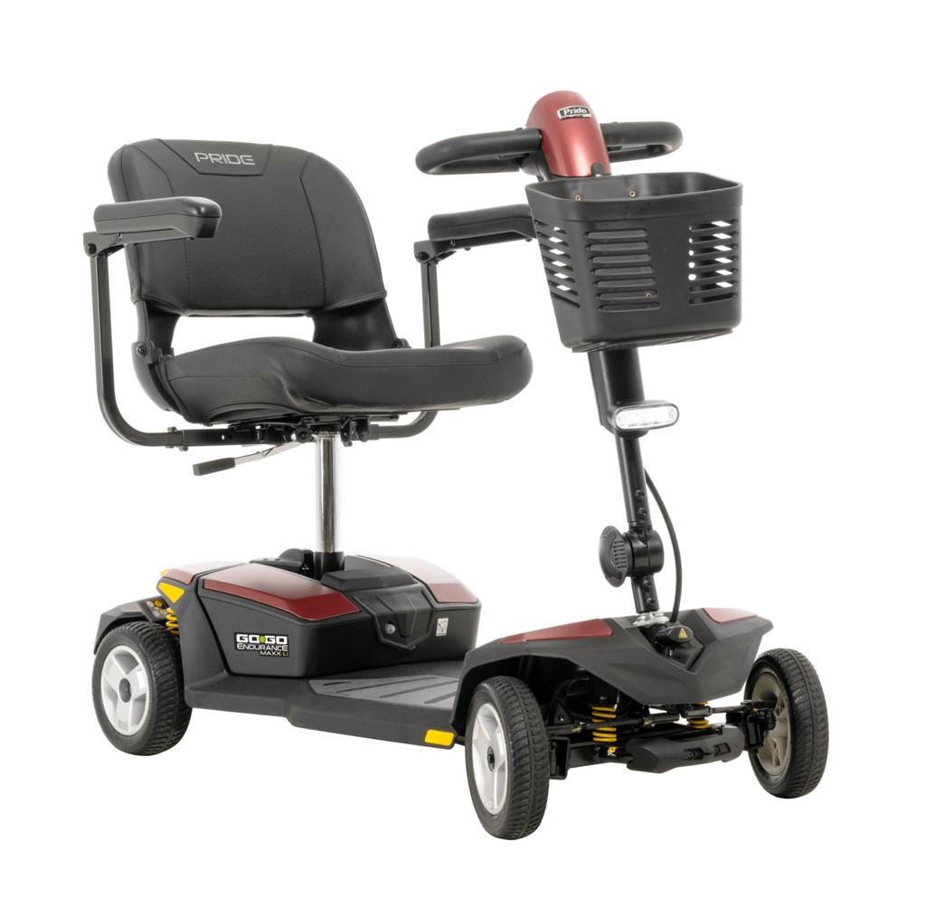 Pride Go Go Endurance lichtgewicht scootmobiel, Ophalen, Pride