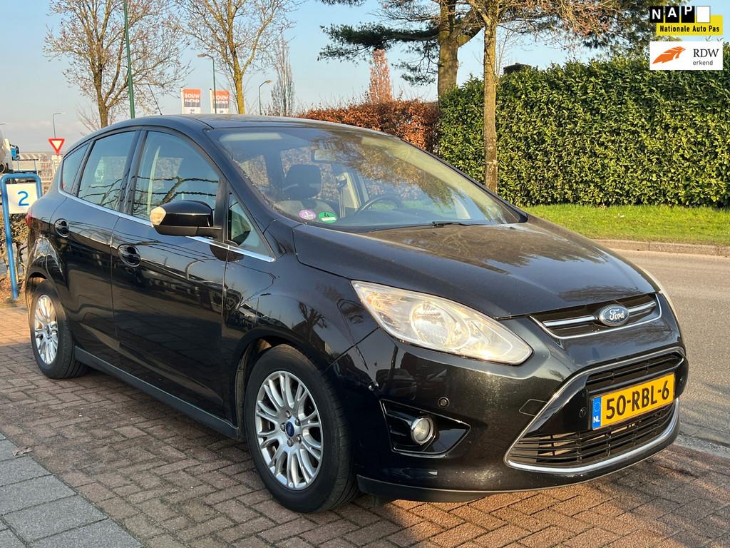 Ford C-Max 1.6 Titanium *NETTE RUIME AUTO * APK 4-2027 *, Voorwielaandrijving, Gebruikt, 4 cilinders, 150 pk