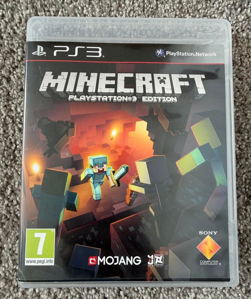 Minecraft Playstation 3 Edition - PS3 - Mine Craft, Spelcomputers en Games, Games | Sony PlayStation 3, 3 spelers of meer, Verzenden