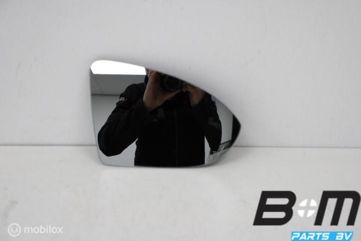 Spiegelglas rechts RHD VW Golf 7 Var 5G0857522H, Auto-onderdelen, Spiegels, Gebruikt