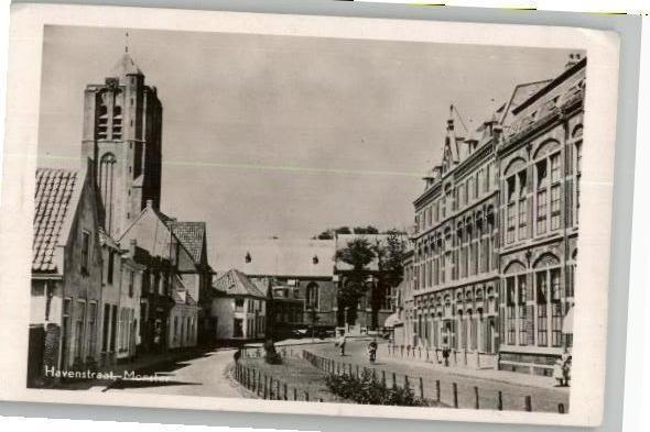 Monster Havenstraat zegel +st 1952