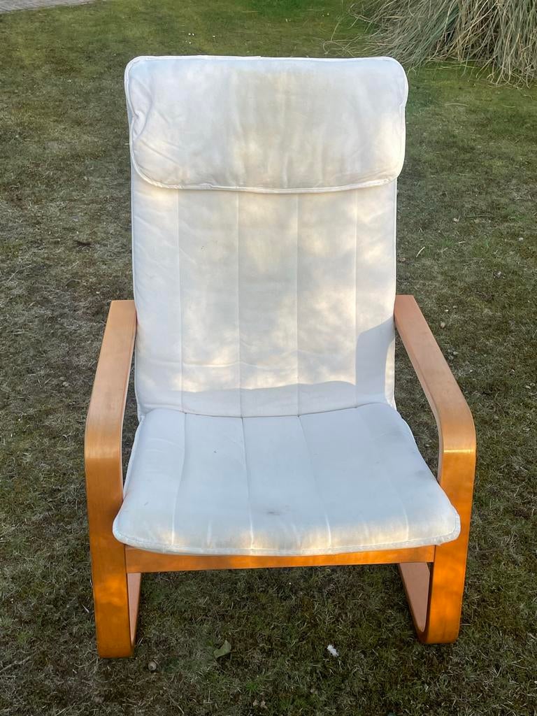 Twee comfortabele IKEA stoelen, Huis en Inrichting, Stoelen, Ophalen, Gebruikt, Twee, Wit