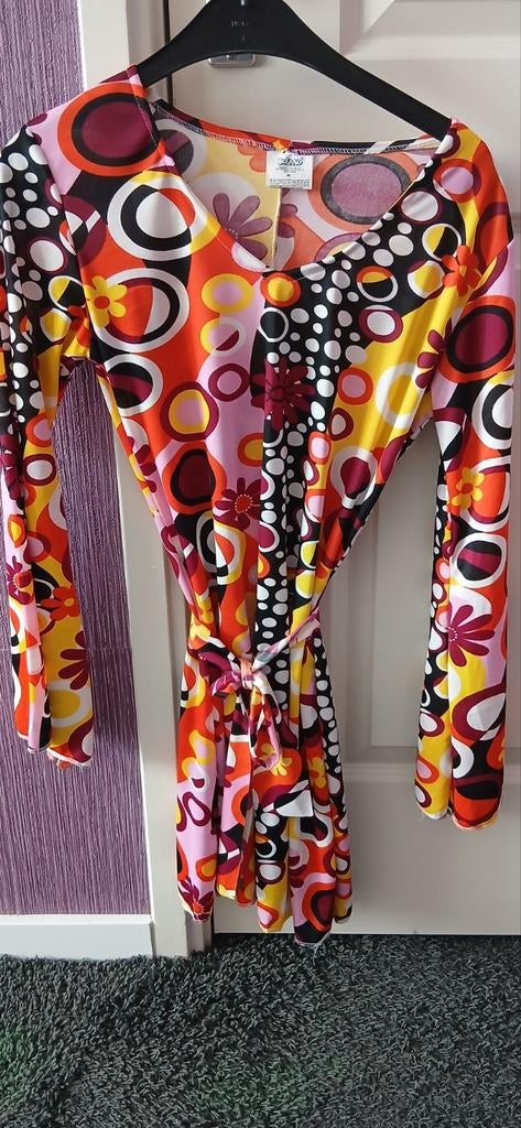 Heel leuk zgn  80's&90's jurkje maat m, Ophalen of Verzenden, Zo goed als nieuw, Maat 38/40 (M), Carnaval