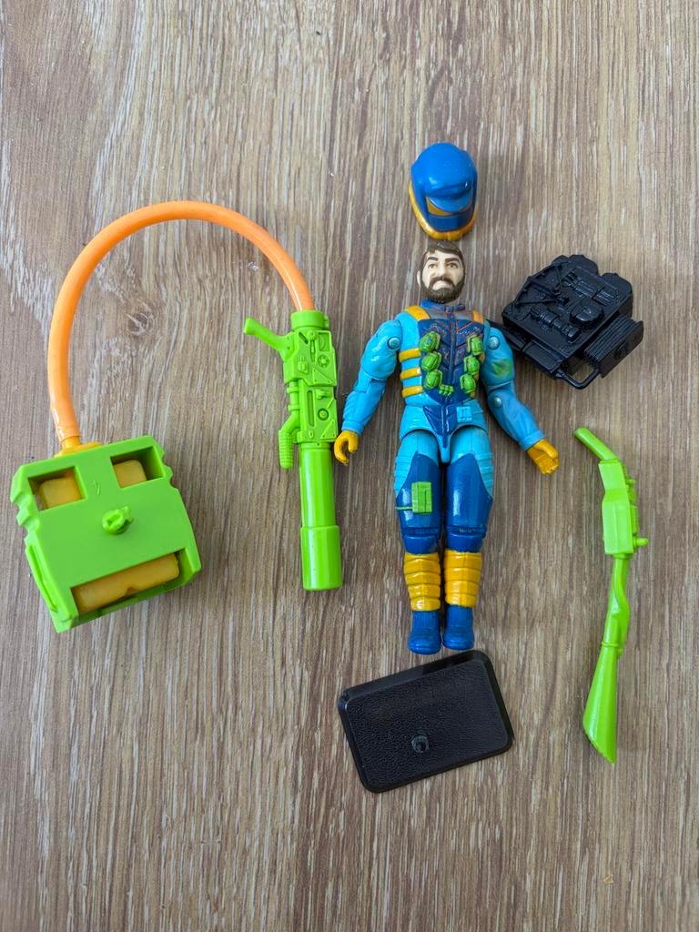 G.I. Joe Ozone (V1) actiefiguur uit 1991, Ophalen of Verzenden, Gebruikt