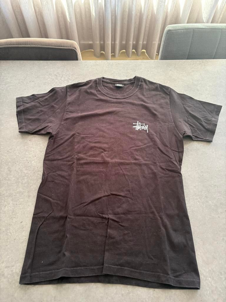 Stüssy t-shirt, Ophalen of Verzenden, Gedragen, Maat 48/50 (M), Zwart