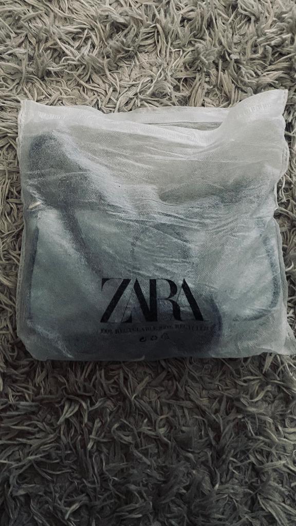 Zara tas, Ophalen of Verzenden, Nieuw, Grijs, Schoudertasje