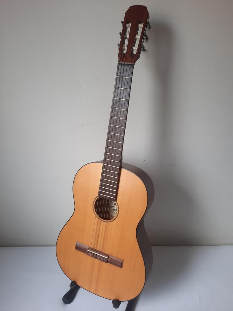 Hopf solid top klassieke (reis)gitaar 1975 Hals kan eraf, Muziek en Instrumenten, Snaarinstrumenten | Gitaren | Akoestisch, Zo goed als nieuw