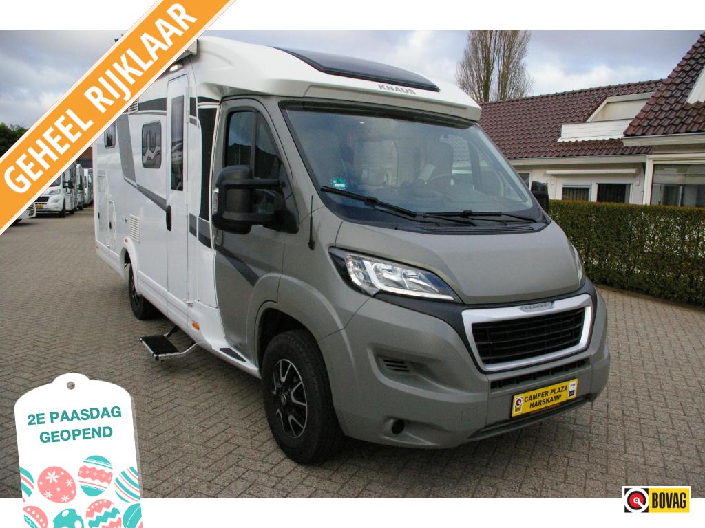 Knaus Van TI 650 MEG Enkele bedden, XXL Garage, Caravans en Kamperen, Koelkast, Ringverwarming, Luifel, Bedrijf