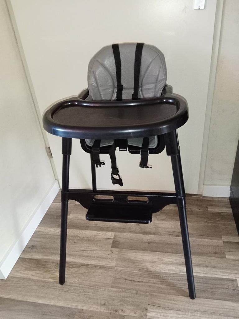 Kinder eetstoel met afneembaar eetblad en gordel, Ophalen, Gebruikt, Overige typen, Gordel(s)