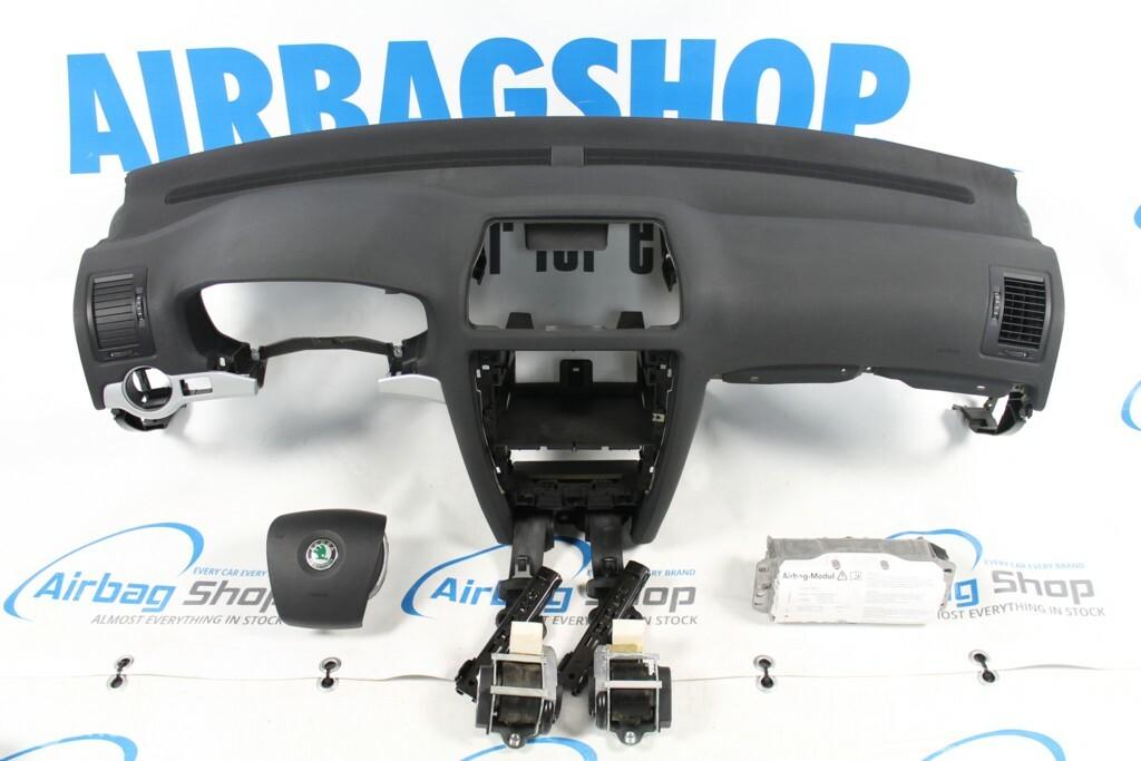 Airbag set - Dashboard Skoda Octavia (2009-2013), Gebruikt, Ophalen of Verzenden