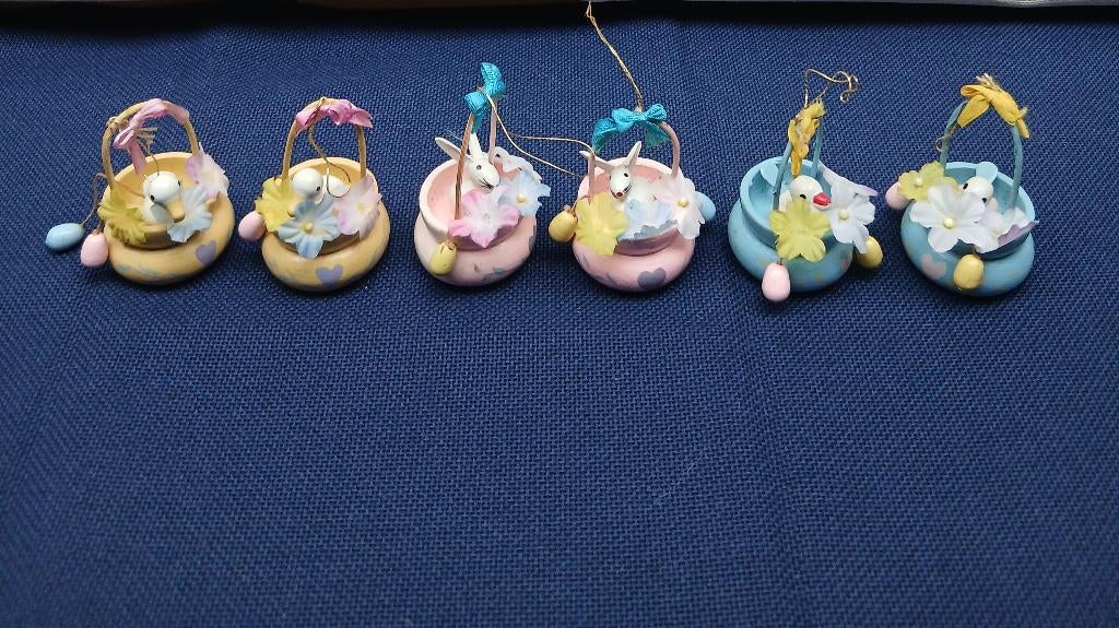 Paashangers mand, Diversen, Ophalen of Verzenden, Gebruikt