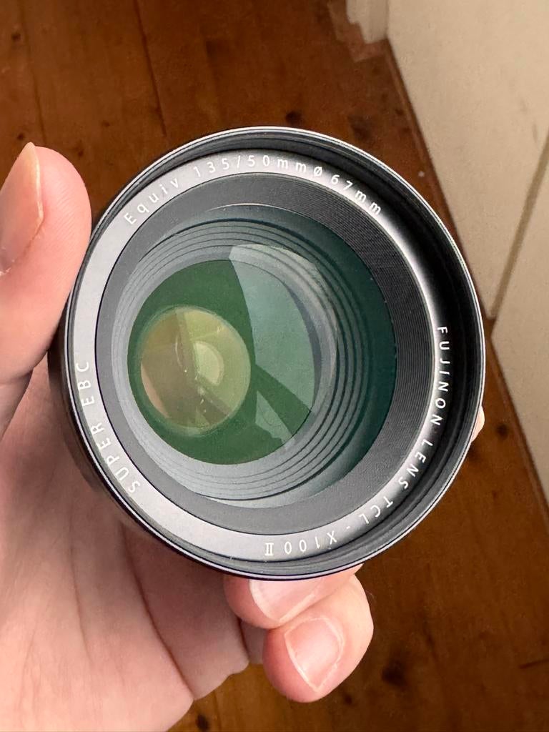Fuji TCL-X100 ii teleconvertor voor fujifilm x100, Ophalen of Verzenden, Zo goed als nieuw, Telelens