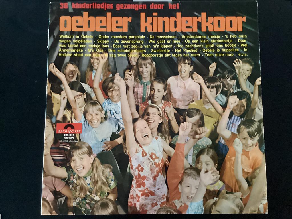 Oebeler Kinderkoor TV JeugdSerie vintage Vinyl, Cd's en Dvd's, Verzenden, Gebruikt, Muziek