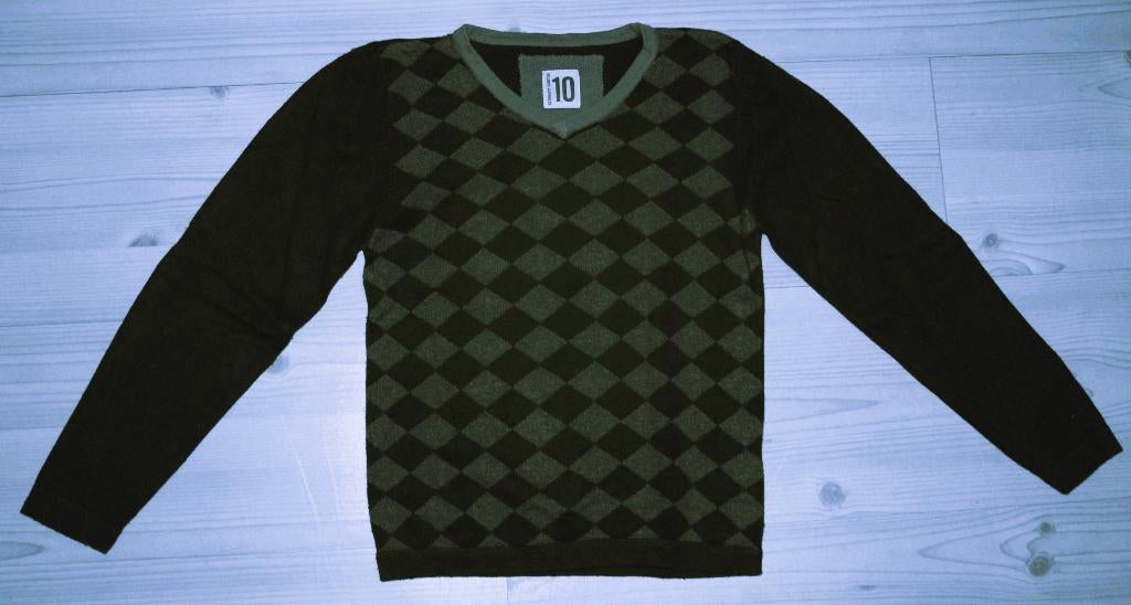 Bellerose clothing co trui maat 128 (10) met kleine splitjes, Gebruikt, Trui of Vest, Ophalen of Verzenden, Jongen