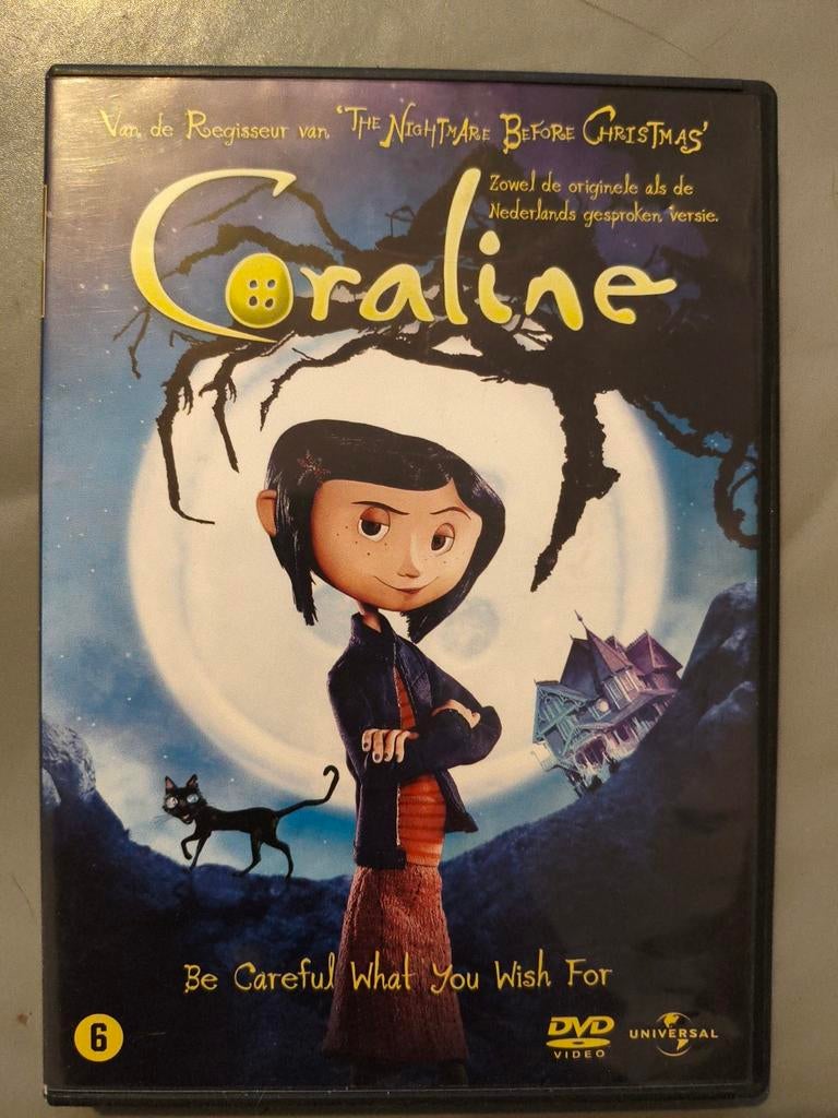 Coraline DVD, Ophalen of Verzenden
