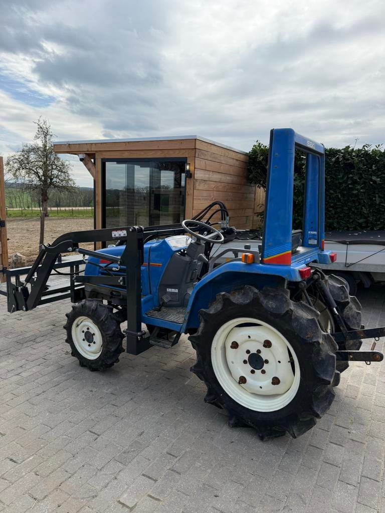 Iseki sial 21 met voorlader en aanbouwdelen, Overige merken, Gebruikt, Tot 2500, Ophalen of Verzenden