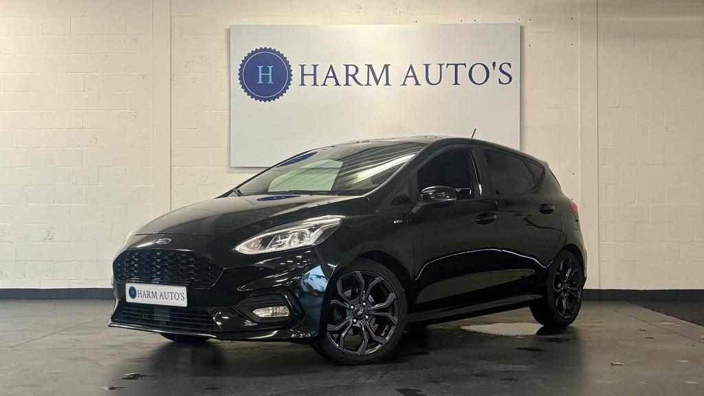 Ford Fiesta 1.0 EcoBoost ST-Line Navi / LED / PDC / B&O / Ca, Voorwielaandrijving, USB, Gebruikt, Zwart