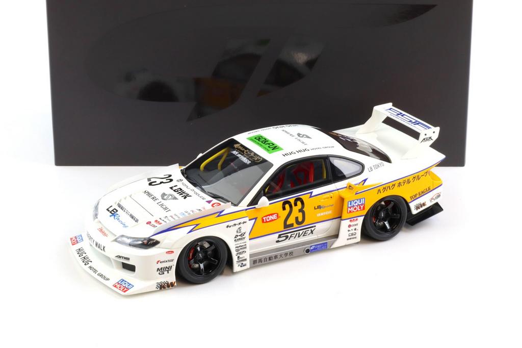 AANBIEDING ! Nissan S15 Silvia LB GT Spirit 1:18, Auto, ., Nieuw, Ophalen of Verzenden