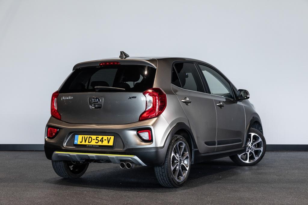 Kia Picanto T-GDI X-Line | Camera | Cruise | Tel Draadloos o, Keurmerk '100% Onderhouden', 12 maanden, 86 pk, Gebruikt