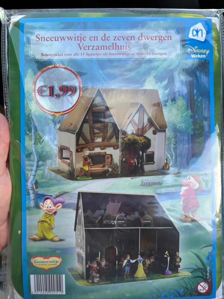SNEEUWWITJE HUISJE AH NIEUW, Albert Heijn, Ophalen of Verzenden
