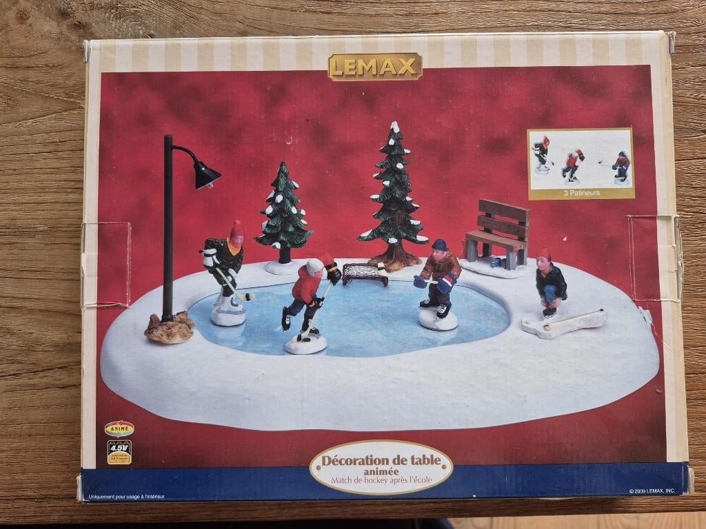 Lemax ijsbaan, Ophalen of Verzenden, Gebruikt