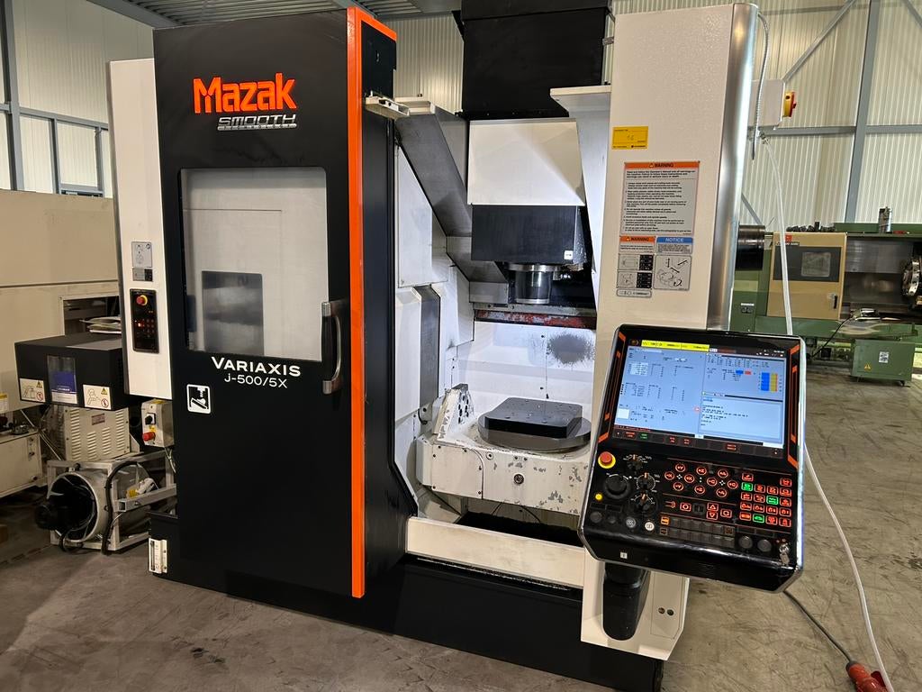 Mazak J-500/5X 5 assig CNC Bewerkingscentrum, Ophalen, Zo goed als nieuw, Freesbank, Computergestuurd (Cnc)