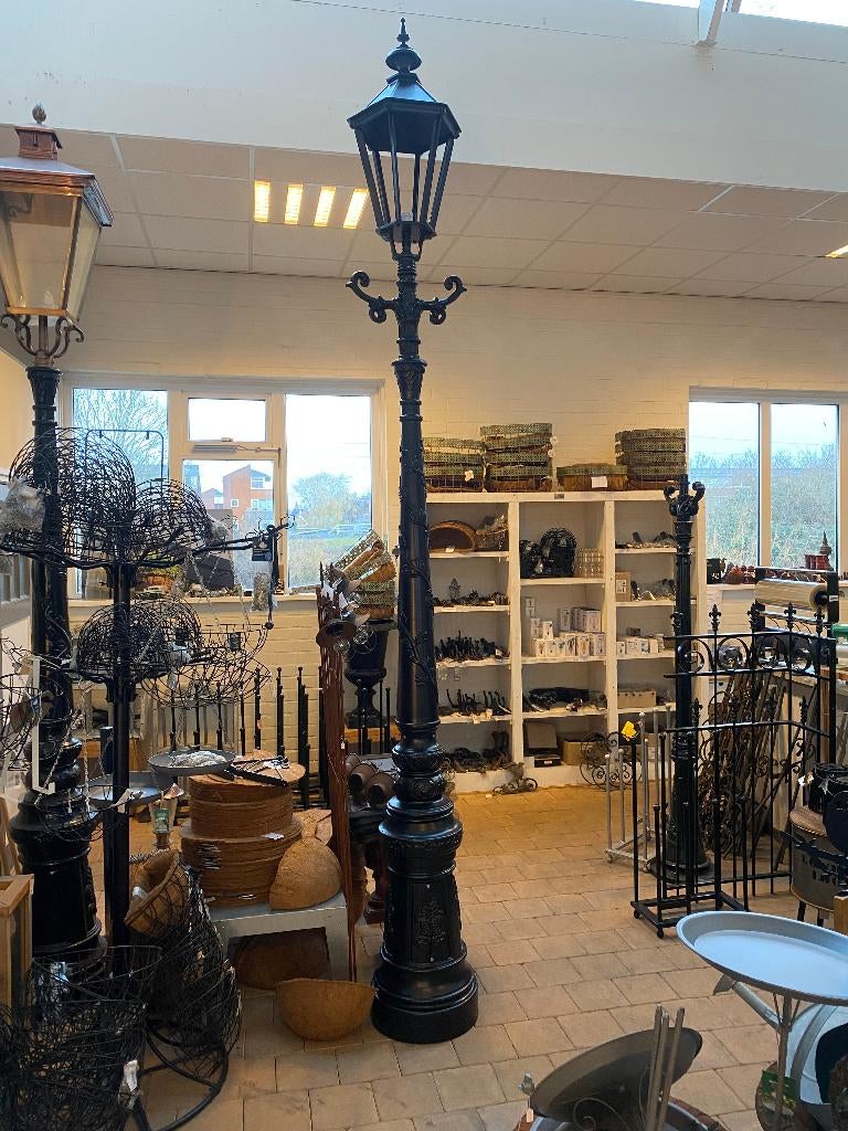 Tuinlantaarn van gietijzer diverse modellen, Ophalen of Verzenden, Nieuw