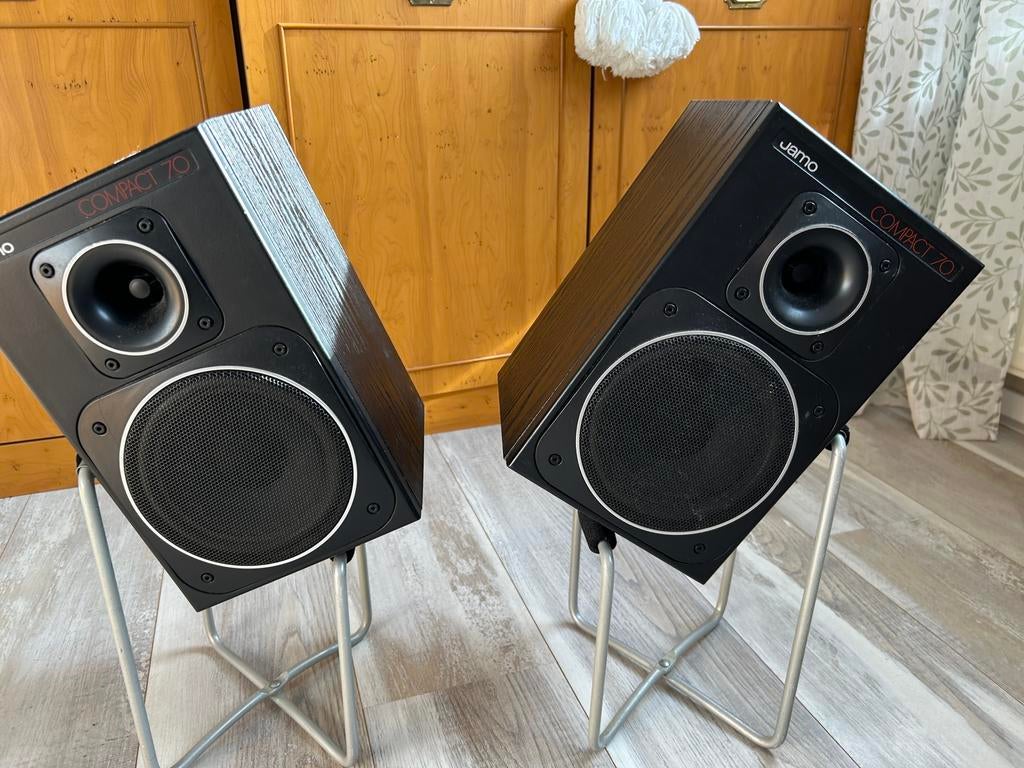 Jamo Compact 70, Audio, Tv en Foto, Luidsprekers, Gebruikt, Ophalen of Verzenden, 60 tot 120 watt, Front, Rear of Stereo speakers