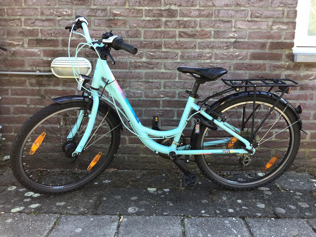 Cube Ella meisjesfiets 24 inch, Ophalen of Verzenden, Zo goed als nieuw, 24 inch, Versnellingen